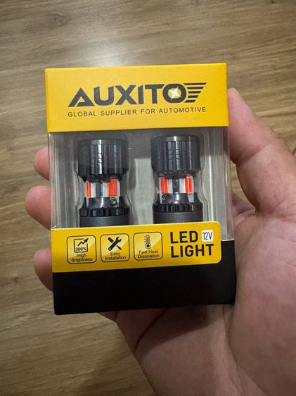 ไฟเบรค  ไฟท้าย  AUXITO 2 ชิ้น ไม่มี Hyper Flash T20 7443 รูปที่ 4