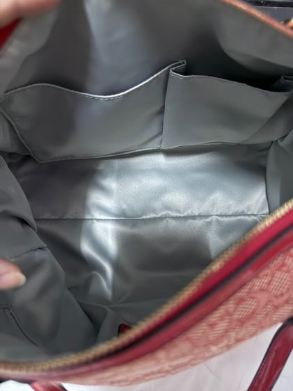 Coach 25047 Poppy Mini Oxford Signature C Satchel Purse รูปที่ 5