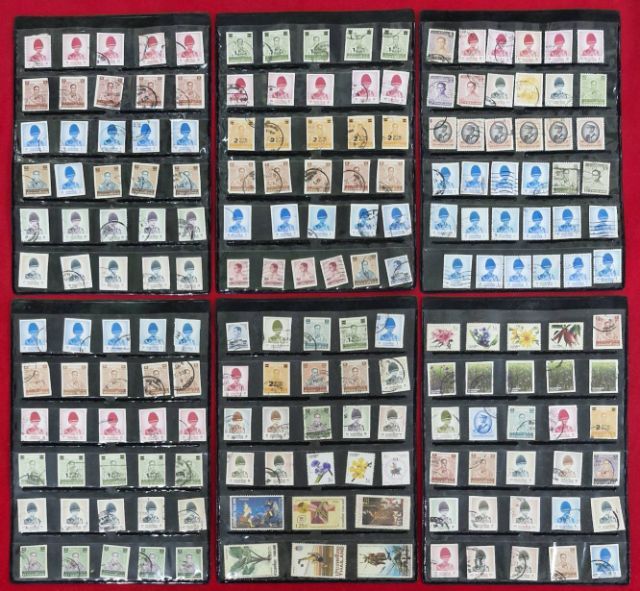 แสตมป์โบราณ ร.9
มี 6 แผง