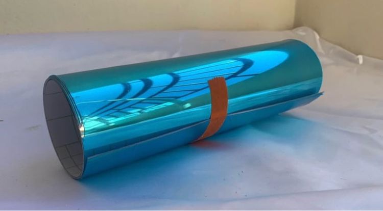 สติ๊กเกอร์กระจก PET ฟิล์มสะท้อนแสง ตัดตามขนาดได้ สำหรับติดในร่ม