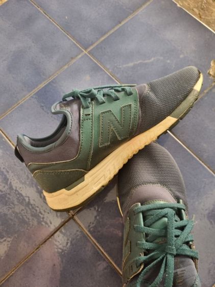 รองเท้าผ้าใบ ผ้าใบ UK 6 | EU 39 1/3 | US 7.5 New Balance รองเท้า New Balnace สีเขียว ไซส์ 39
