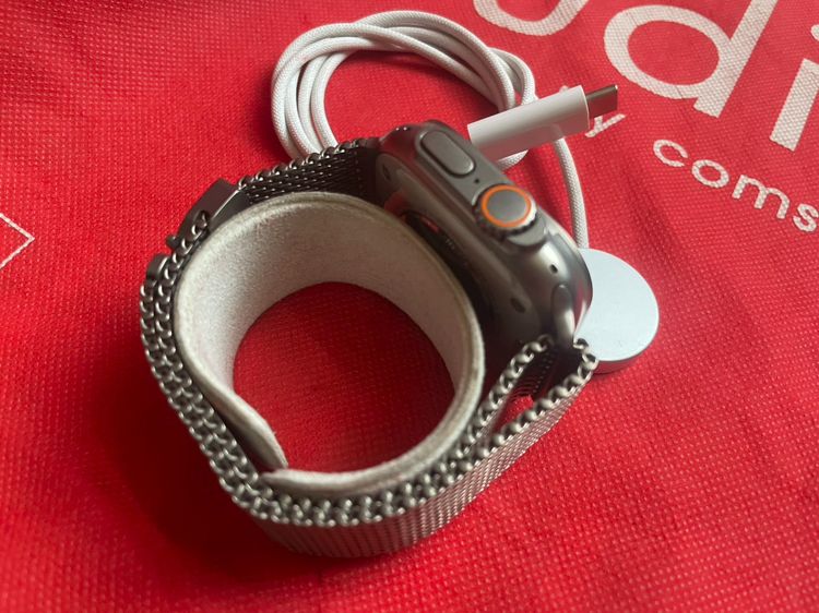 Apple Watch Ultra2 ประกันถึง14 04 69 Batt100 สายแท้ไทเทเนี่ยม ไม่ลด งดต่อราคา ครับ รูปที่ 2