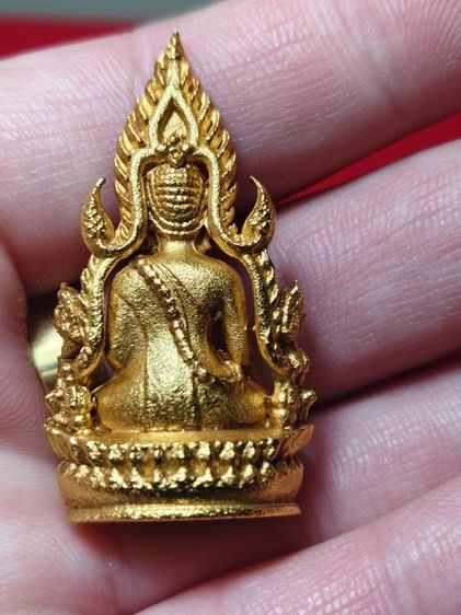 พระพุทธชินราชเนื้อเปียกทอง รูปที่ 2