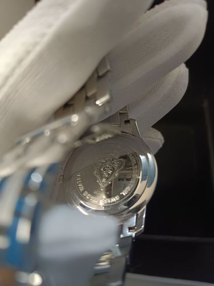 นาฬิกาGucci 5500L Stainless Steel Quartz Analog Black Dial Ladies' Watch  รูปที่ 5