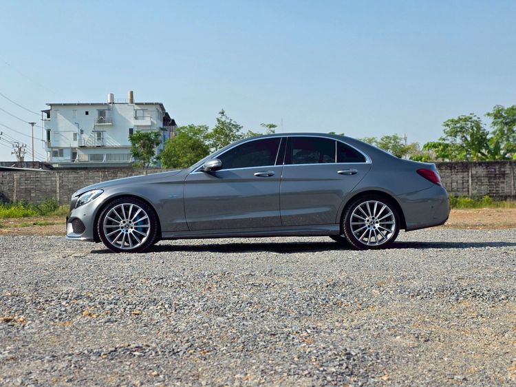 Mercedes-Benz C-Class 2018 C350 Sedan ปลั๊กอินไฮบริด (PHEV) ไม่ติดแก๊ส เกียร์อัตโนมัติ เทา รูปที่ 3