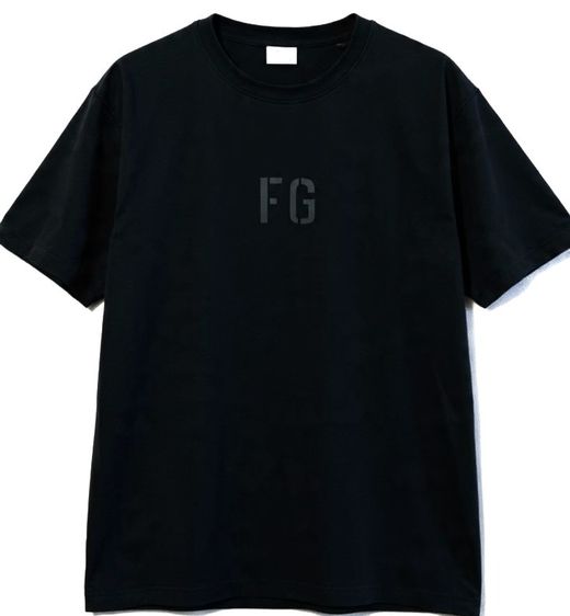 Fear of God ESSENTIALS Black Crewneck T-Shirt
