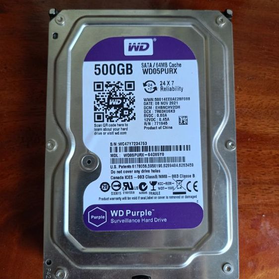 Harddisk 500 GB มือสองสถาพดี รูปที่ 2