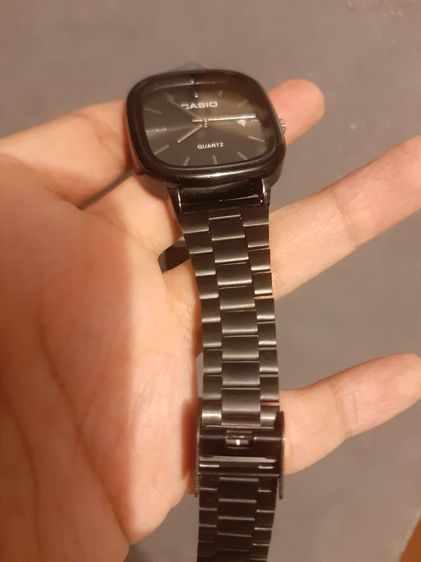 นาฬิกาชาย Casio รุ่น a168 สายสแตนเลสสีดำ made in Japan รูปที่ 2
