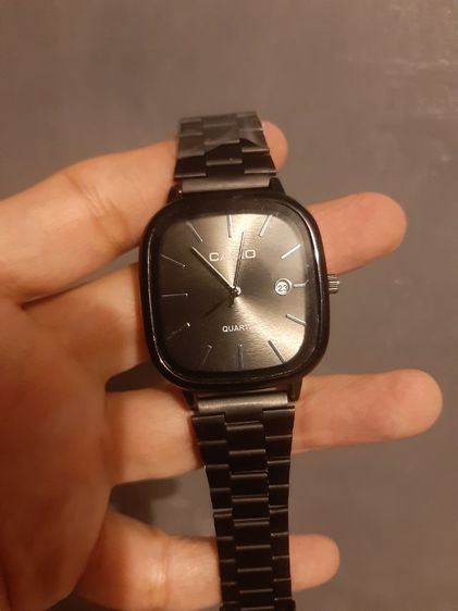 นาฬิกาชาย Casio รุ่น a168 สายสแตนเลสสีดำ made in Japan