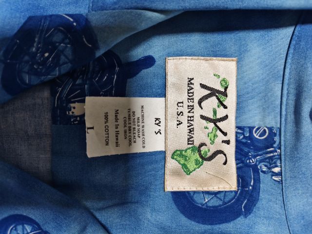 เสื้อฮาวาย USA ,KY'S Made in Hawai รูปที่ 2