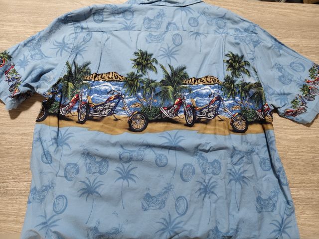 เสื้อฮาวาย USA size XL