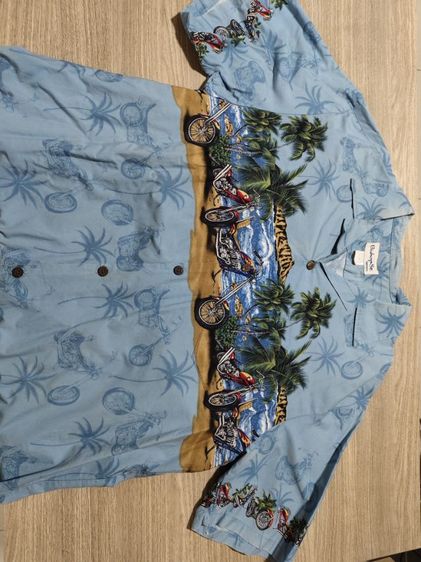 เสื้อฮาวาย USA size XL รูปที่ 3