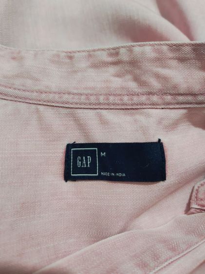 เสื้อเชิ้ตทรงสวม สีชมพู รูปที่ 13