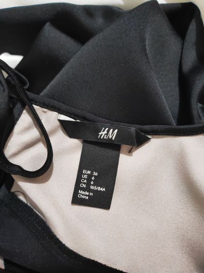 เฮชแอนด์เอ็ม เสื้อครอปขาวดำ รูปที่ 13