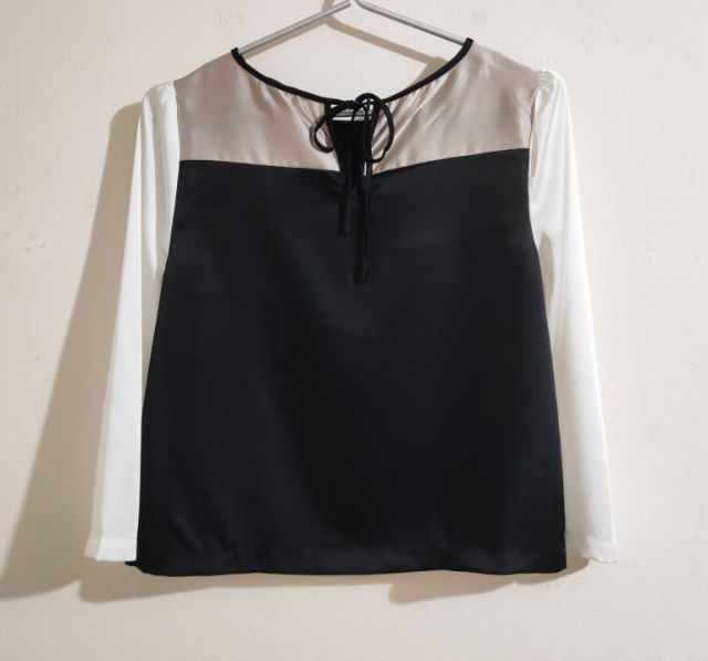 เฮชแอนด์เอ็ม เสื้อครอปขาวดำ รูปที่ 9