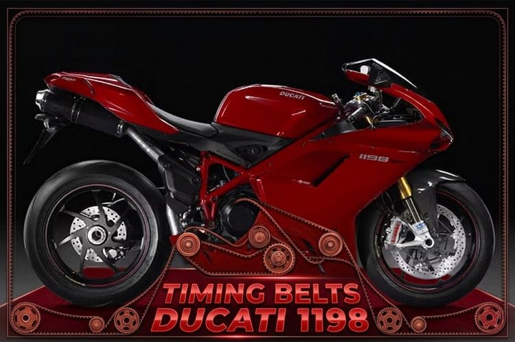 Timing Belts สายพานใช้กับ Ducati 1198 (ราคาต่อเส้น) รูปที่ 2