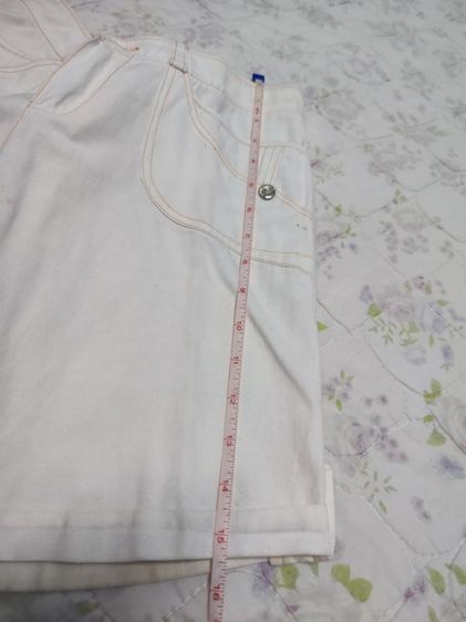 กางเกงขาสั้นสีขาว รูปที่ 5