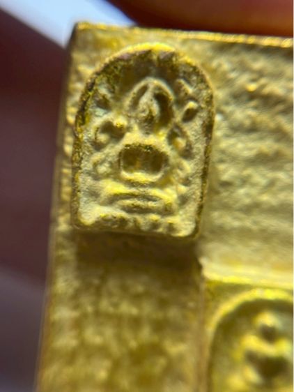 พระสมเด็จโต พิมพ์พุฒซ้อนปู่โตซุ้มครอบแก้วเม็ดไข่ปลาหลังจุดเบญจภาคี เปียกทอง รูปที่ 14