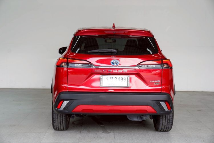 Toyota Corolla Cross 2021 1.8 HEV Premium Utility-car ปลั๊กอินไฮบริด (PHEV) ไม่ติดแก๊ส เกียร์อัตโนมัติ แดง รูปที่ 3