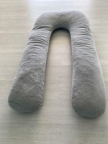 อื่นๆ อุปกรณ์เครื่องนอนอื่นๆ ส่งต่อความฟิน หมอนบอดี้รูปตัว U แบรนด์ Lunio สภาพกริบ นุ่มฟู พร้อมใช้งาน