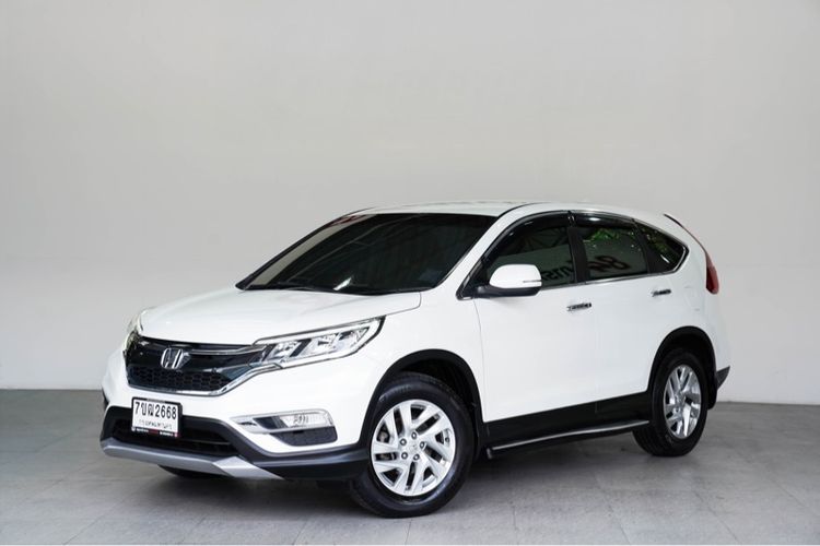 รถ Honda CR-V 2.4 E สี ขาว