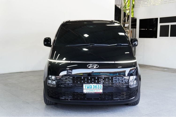 Hyundai Staria 2022 2.2 SEL Van ดีเซล ไม่ติดแก๊ส เกียร์อัตโนมัติ ดำ รูปที่ 3