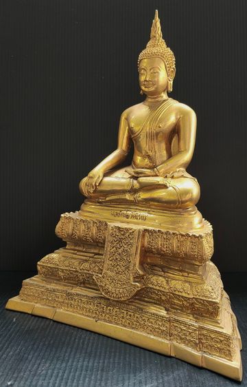 หลวงพ่อวัดไร่ขิง วัดไร่ขิง กาหลั่ยทอง 4 นิ้ว ปี 555 รูปที่ 4