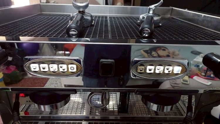 เครื่องชงกาแฟ 2 หัวชง La Nuova Era : Arpa LUX 2 Gr. สภาพดี รูปที่ 8