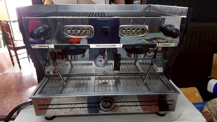 เครื่องชงกาแฟ 2 หัวชง La Nuova Era : Arpa LUX 2 Gr. สภาพดี รูปที่ 6