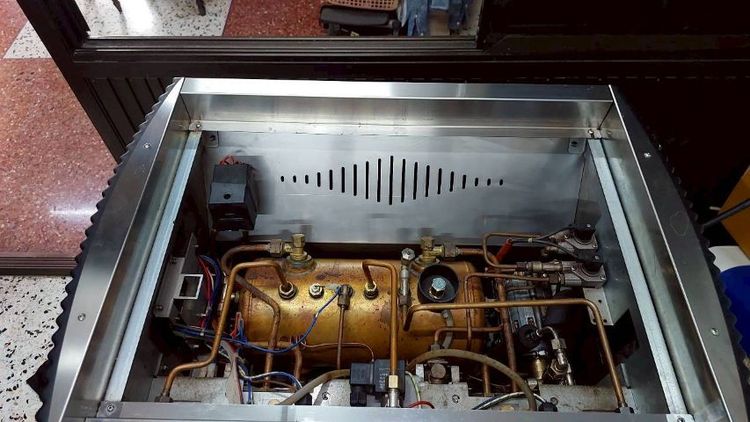 เครื่องชงกาแฟ 2 หัวชง La Nuova Era : Arpa LUX 2 Gr. สภาพดี รูปที่ 11