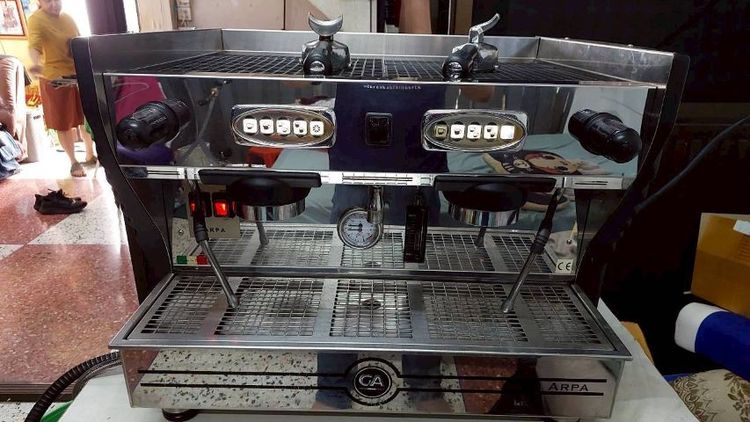เครื่องชงกาแฟ 2 หัวชง La Nuova Era : Arpa LUX 2 Gr. สภาพดี รูปที่ 7
