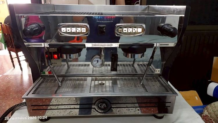 เครื่องชงกาแฟ 2 หัวชง La Nuova Era : Arpa LUX 2 Gr. สภาพดี รูปที่ 3