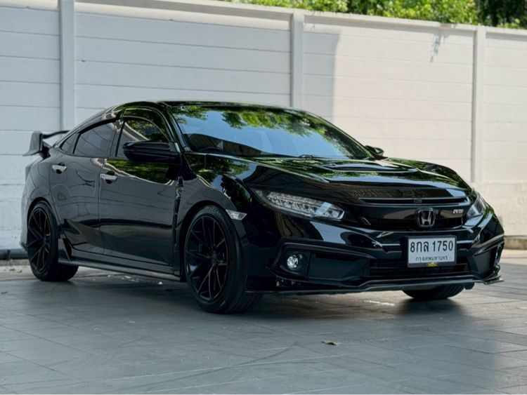 Honda Civic 2019 1.5 Turbo RS Sedan เบนซิน ไม่ติดแก๊ส เกียร์อัตโนมัติ ดำ รูปที่ 2