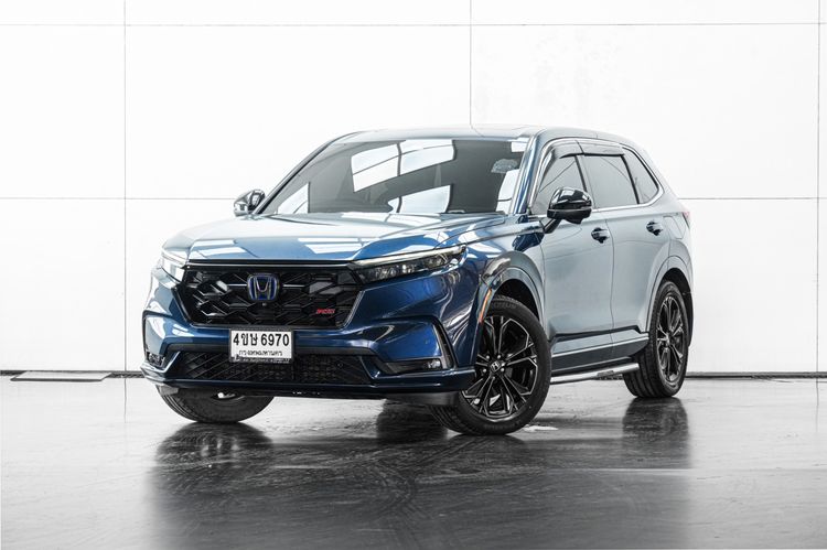 รถ Honda CR-V 2.0 eHEV RS 4WD สี น้ำเงิน