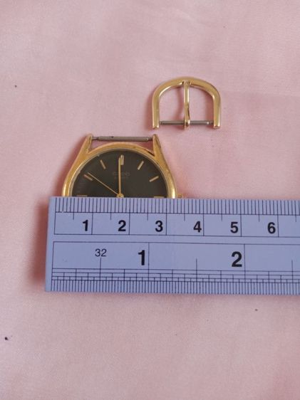 CASIO แท้จากญี่ปุ่น เดินปกติ (ไปใส่สายหนังได้ตามชอบค่ะ) รูปที่ 8