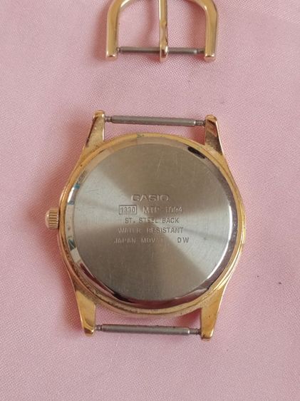 CASIO แท้จากญี่ปุ่น เดินปกติ (ไปใส่สายหนังได้ตามชอบค่ะ) รูปที่ 4