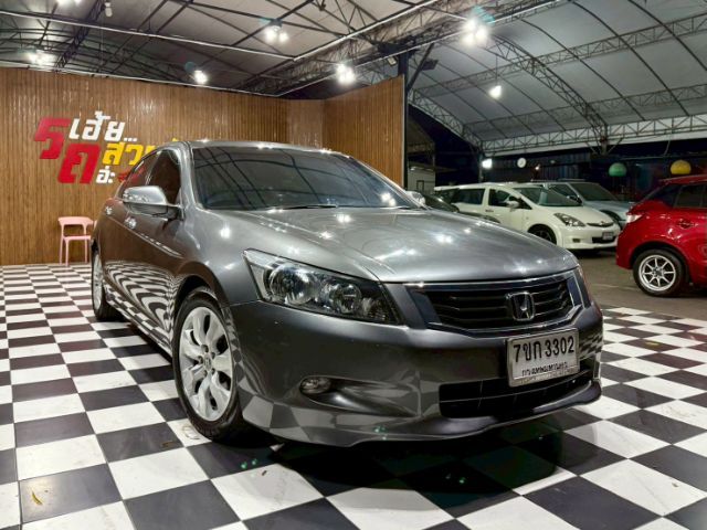 Honda Accord 2009 2.0 EL Sedan เบนซิน ไม่ติดแก๊ส เกียร์อัตโนมัติ เทา รูปที่ 2