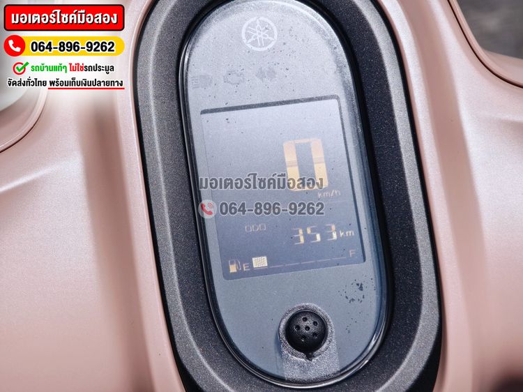 Fazzio 125 2025 อายุรถ4เดือน วิ่ง300โล NO1377 รูปที่ 7