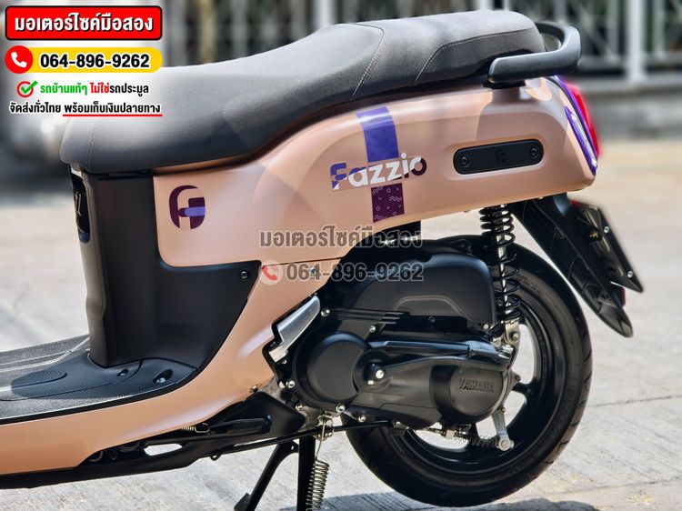 Fazzio 125 2025 อายุรถ4เดือน วิ่ง300โล NO1377 รูปที่ 16