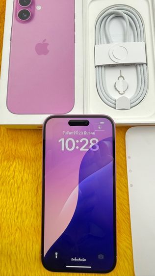 128 GB iPhone 16 -ชมพูสวยมาก