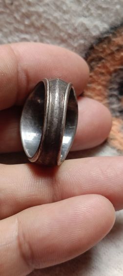 แหวนหลวงปู่ทวดวัดช้างให้เนื้อเงินปี 2524 มีจาร รูปที่ 8