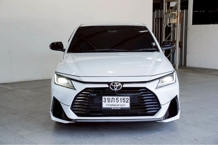 Toyota Yaris ATIV 2022 Sedan เบนซิน ไม่ติดแก๊ส เกียร์อัตโนมัติ ขาว รูปที่ 2