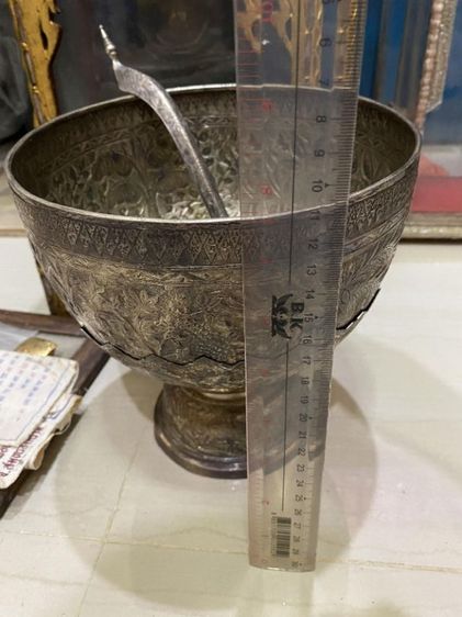 ขันพาน เนื้อเงิน รูปที่ 3