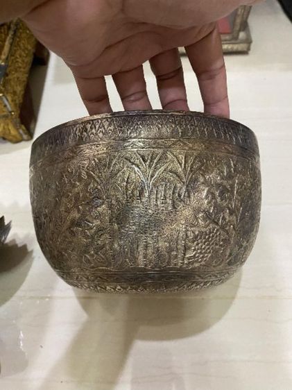 ขันพาน เนื้อเงิน รูปที่ 9