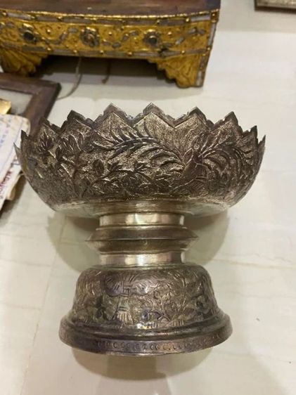 ขันพาน เนื้อเงิน รูปที่ 7