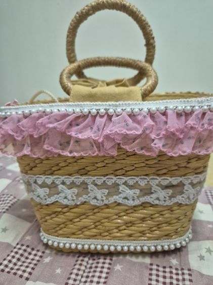 กระเป๋าสานผักตบชวา รูปที่ 3