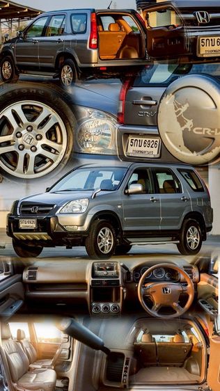 รถ Honda CR-V 2.0 E 4WD สี เทา