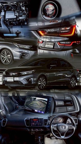 รถ Honda City 1.0 RS สี เทา