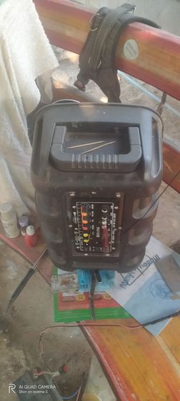 ตู้ลำโพง บลูธูท ดอก8นิ้ว แม่เหล็ก110มิล เสียงแหลม2ดอก ใช้ได้ทั้งไฟบ้าน และไฟ12v หรือแบตเตอรี่มอไซค์ เปิดสุดไม่มีตัด มีไฟกระพริบที่ดอกลำโพง รูปที่ 2