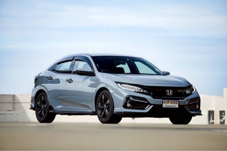 Honda Civic 2020 1.5 Turbo RS Sedan เบนซิน ไม่ติดแก๊ส เกียร์อัตโนมัติ เทา รูปที่ 4